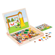 Wooden Magnetic Matching Picture Game