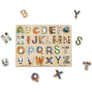 Alphabet Art Wooden Puzzle (26 pcs)