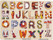 Alphabet Art Wooden Puzzle (26 pcs)